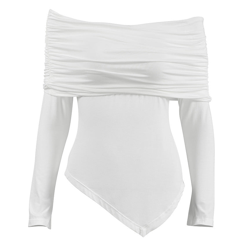 Slim Fit Off-Shoulder Top
