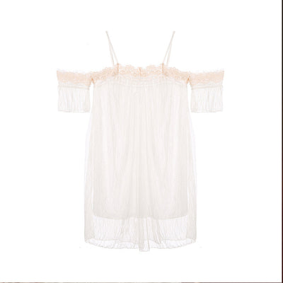 Lace nightdress suit