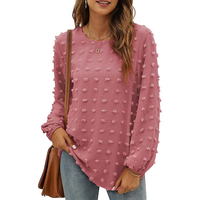 Chemisier ample en jacquard