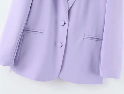 Purple Blazer