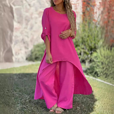Plus Size Linen Set