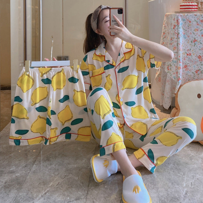 Fruit Print PJ Set