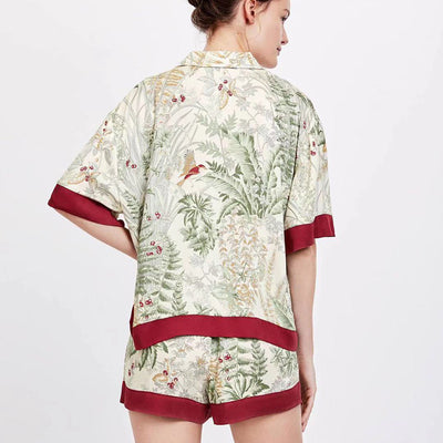 Peignoir imprimé
