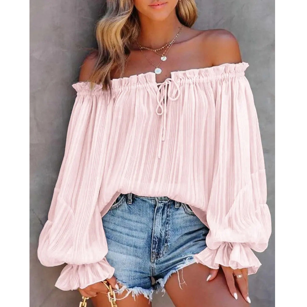 Off Shoulder Boho Top