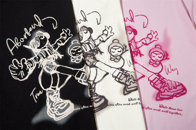 Cartoon Cotton Tee