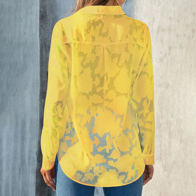 Casual Long Sleeve Top – Women