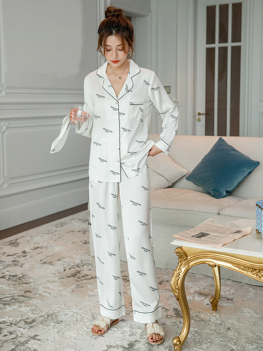 Snow Silk Pajama Set