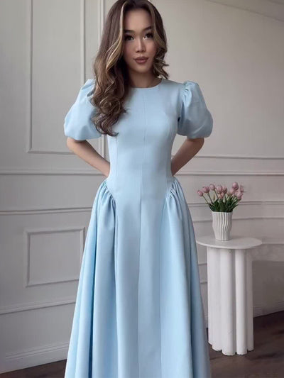 Retro Puff Dress