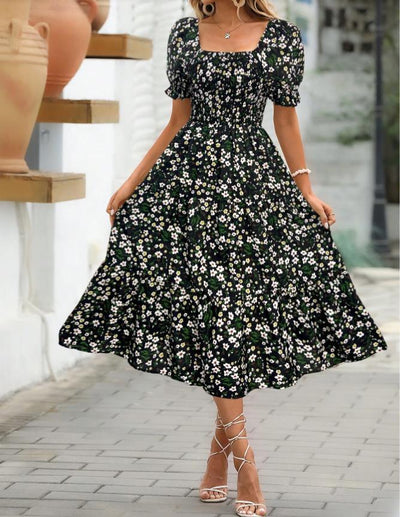 Robe carrée superposée