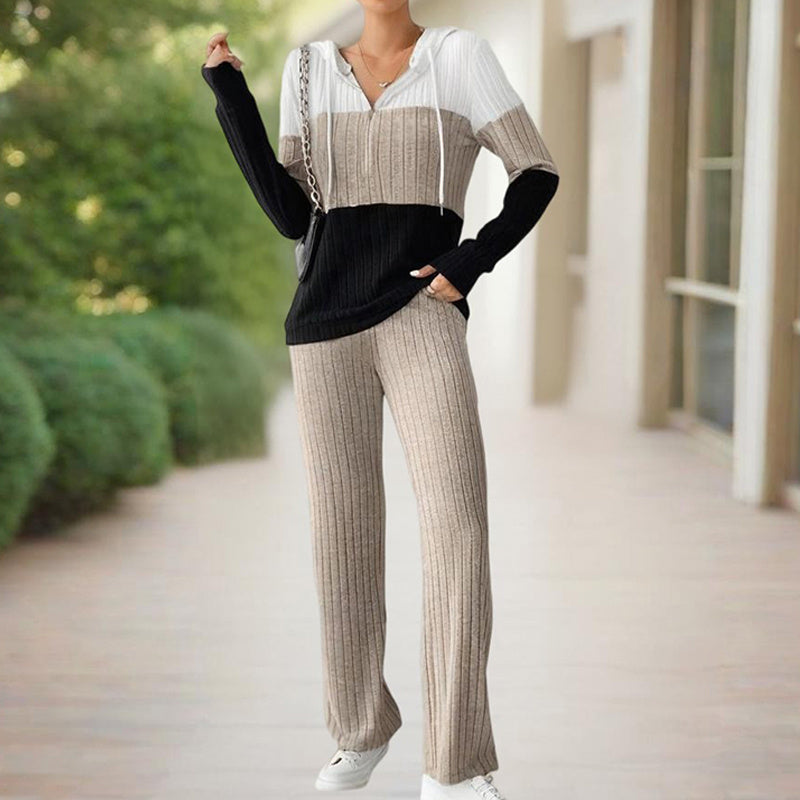 Two-Tone Sweatsuit