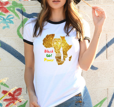 Africa Map Print Tee