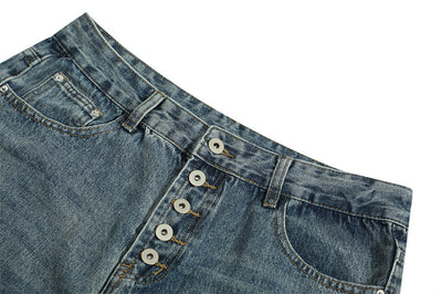 Jean bootcut déchiré