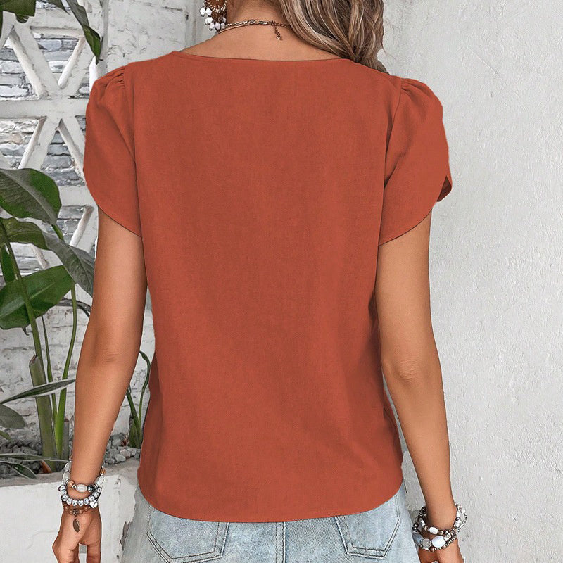 Asymmetrical Work Top – Women