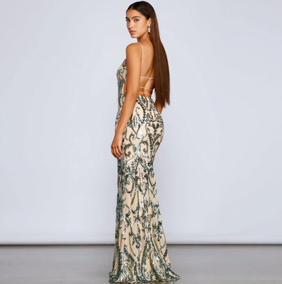 Robe à paillettes tendance