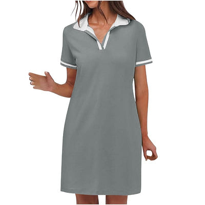 Casual Polo Dress - Shé Hauté