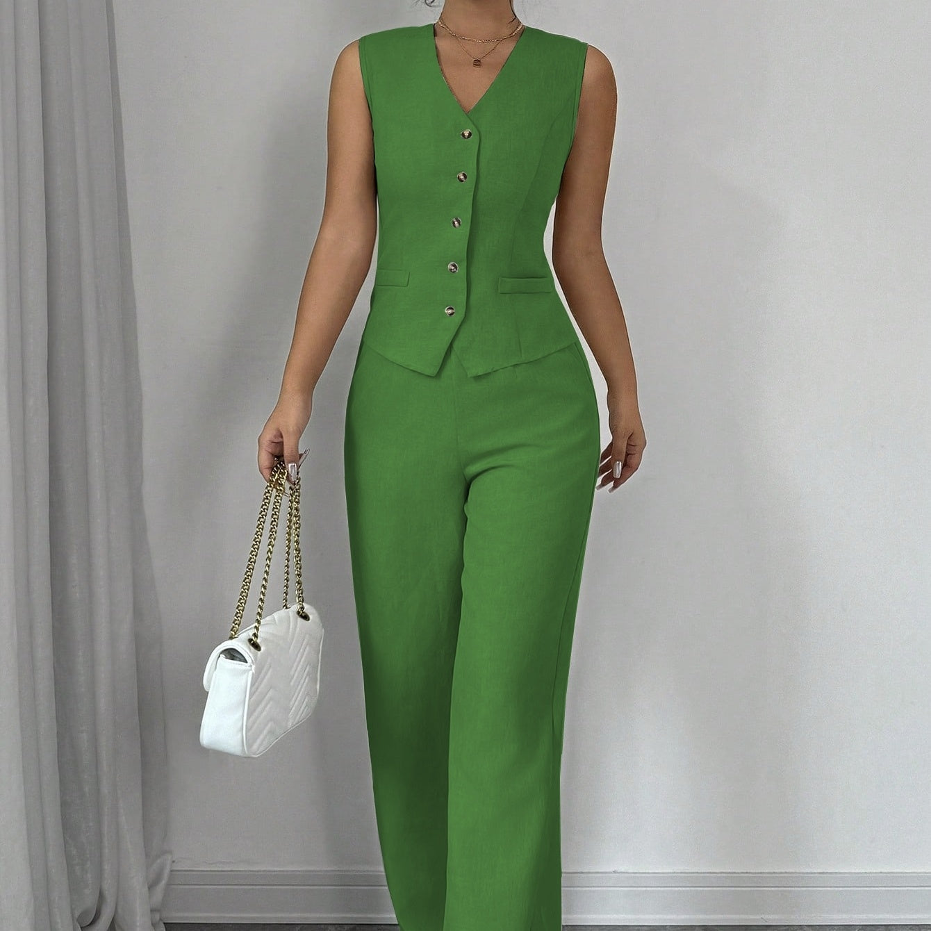 Off-Shoulder Suit