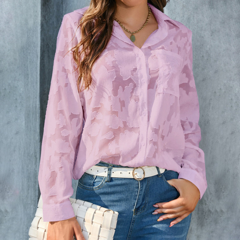 Casual Long Sleeve Top – Women
