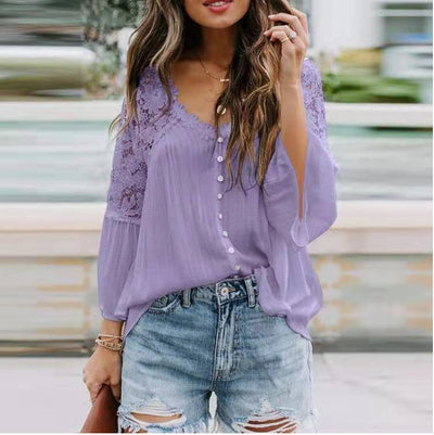 Flared Sleeve Blouse – Women