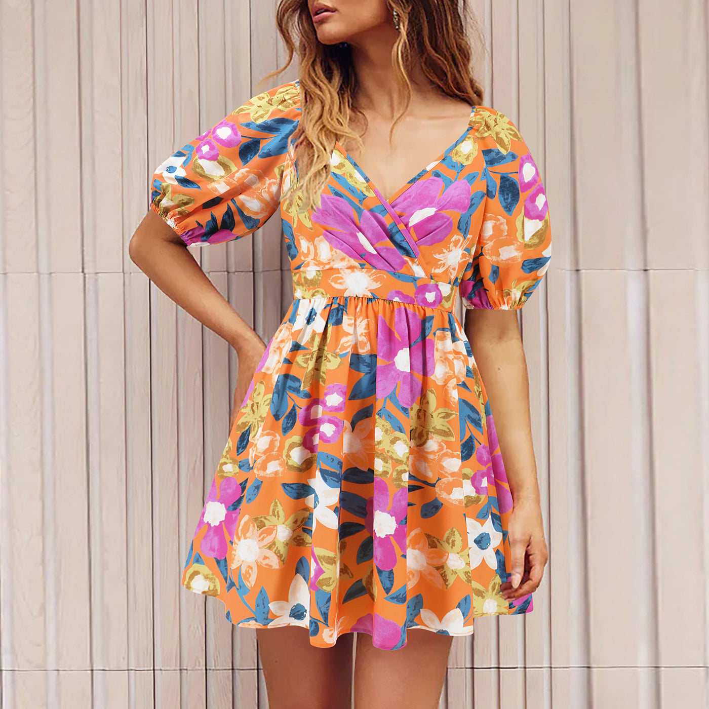 Robe courte de plage Y2K