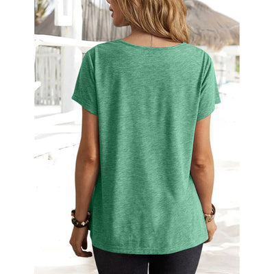 Ladies Cowl Neck Blouse