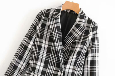 Vintage Check Blazer