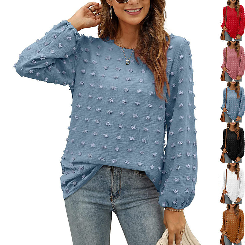 Chemisier ample en jacquard
