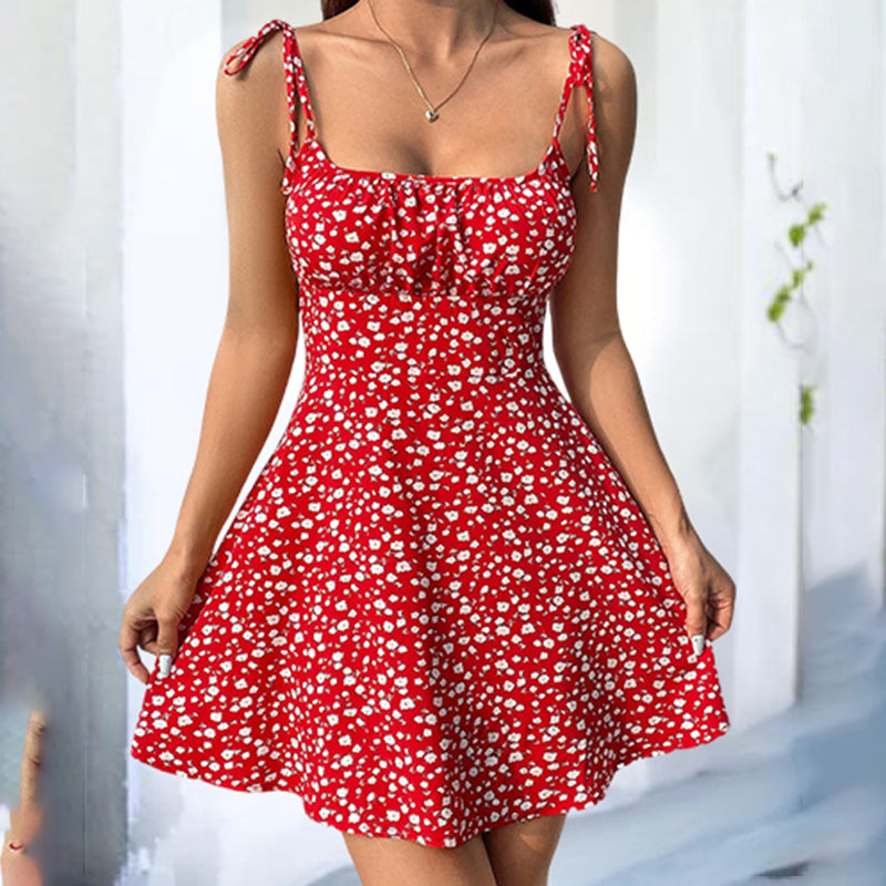 Boho Ruffle Dress
