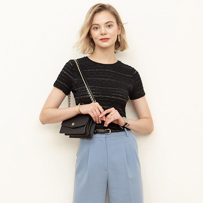 Slim Lace T-Shirt