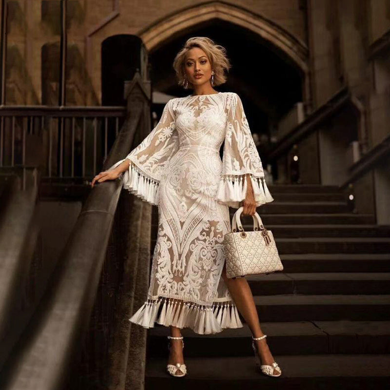 robe en dentelle