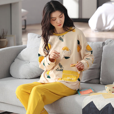 Printed Pajama Set