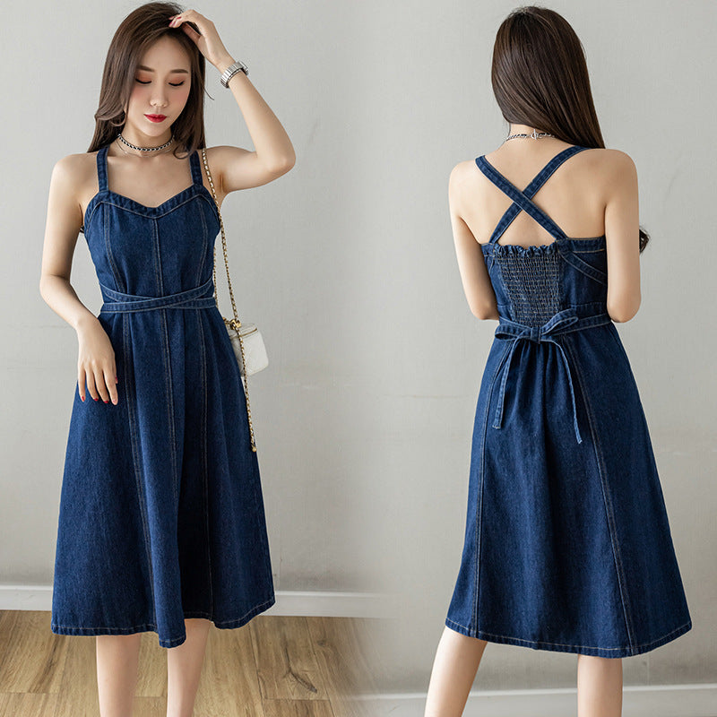 Plus Denim Suspender