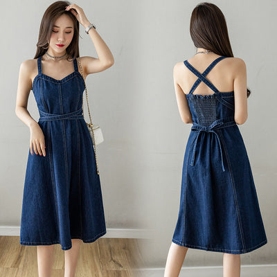 Plus Denim Suspender