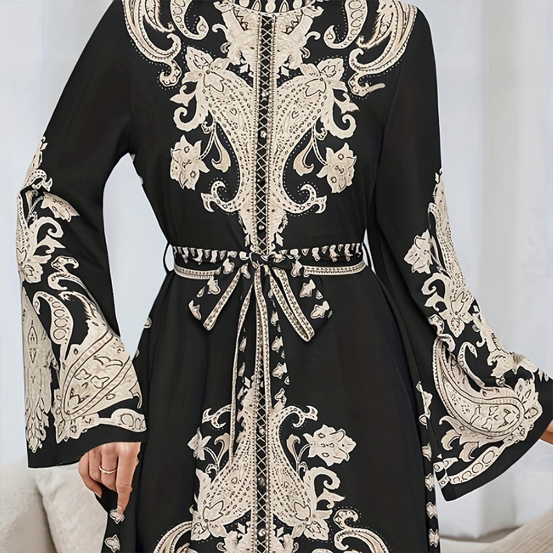 Modest Floral Dress