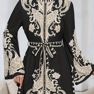 Modest Floral Dress