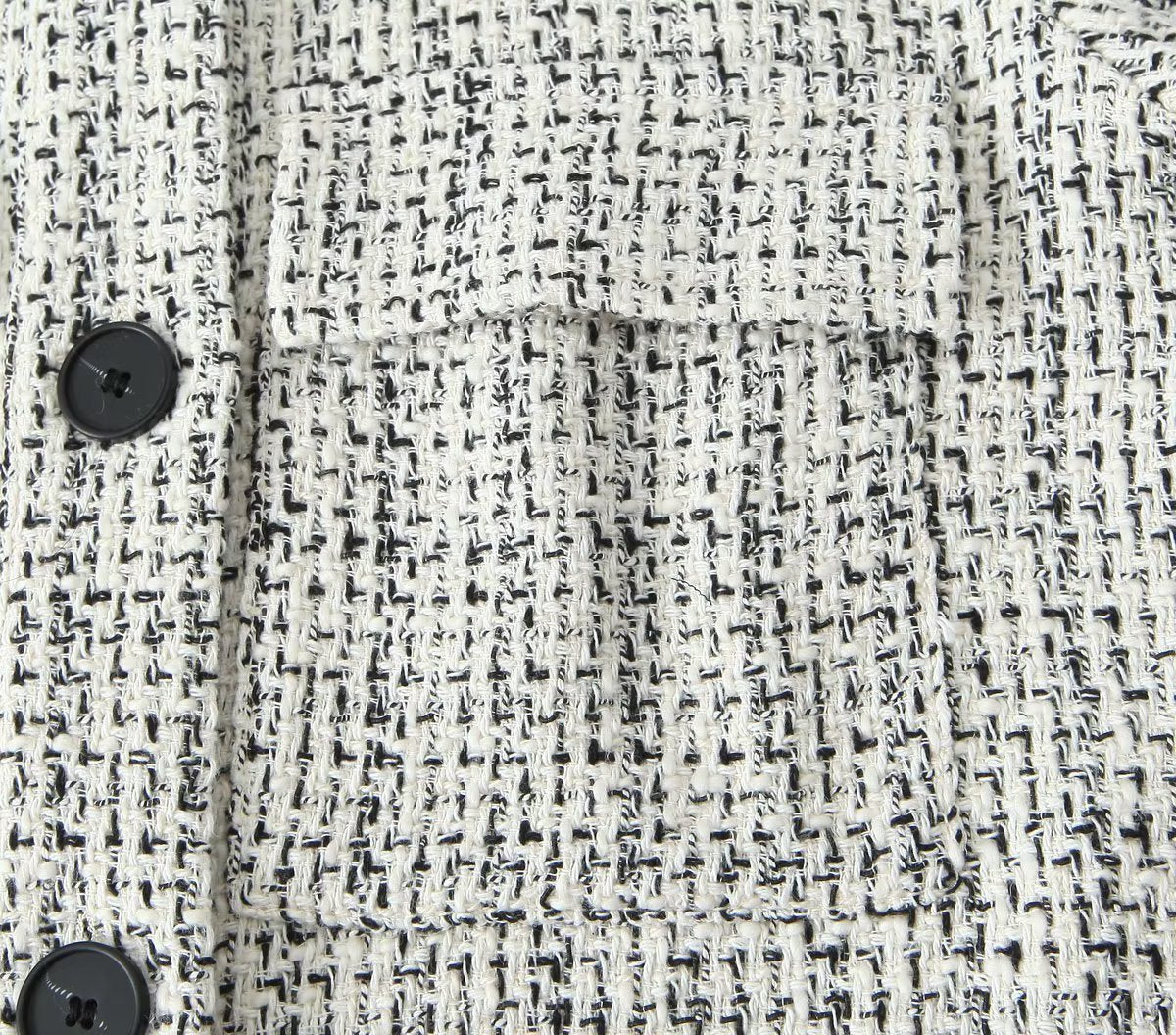 Blazer en tweed chic