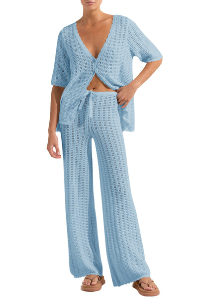 Cutout Sweater Suit