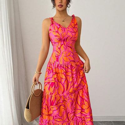 Robe à imprimé audacieux