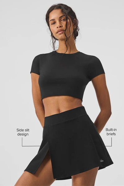 Split Tennis Skirt Set