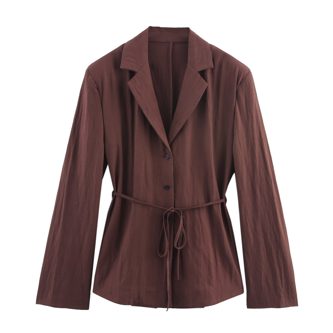 Belted Jacket Set