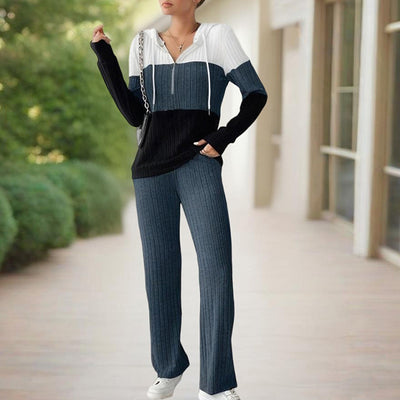 Two-Tone Sweatsuit