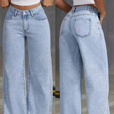 Women's Bold Style High Waist Jeans - Shé Hauté