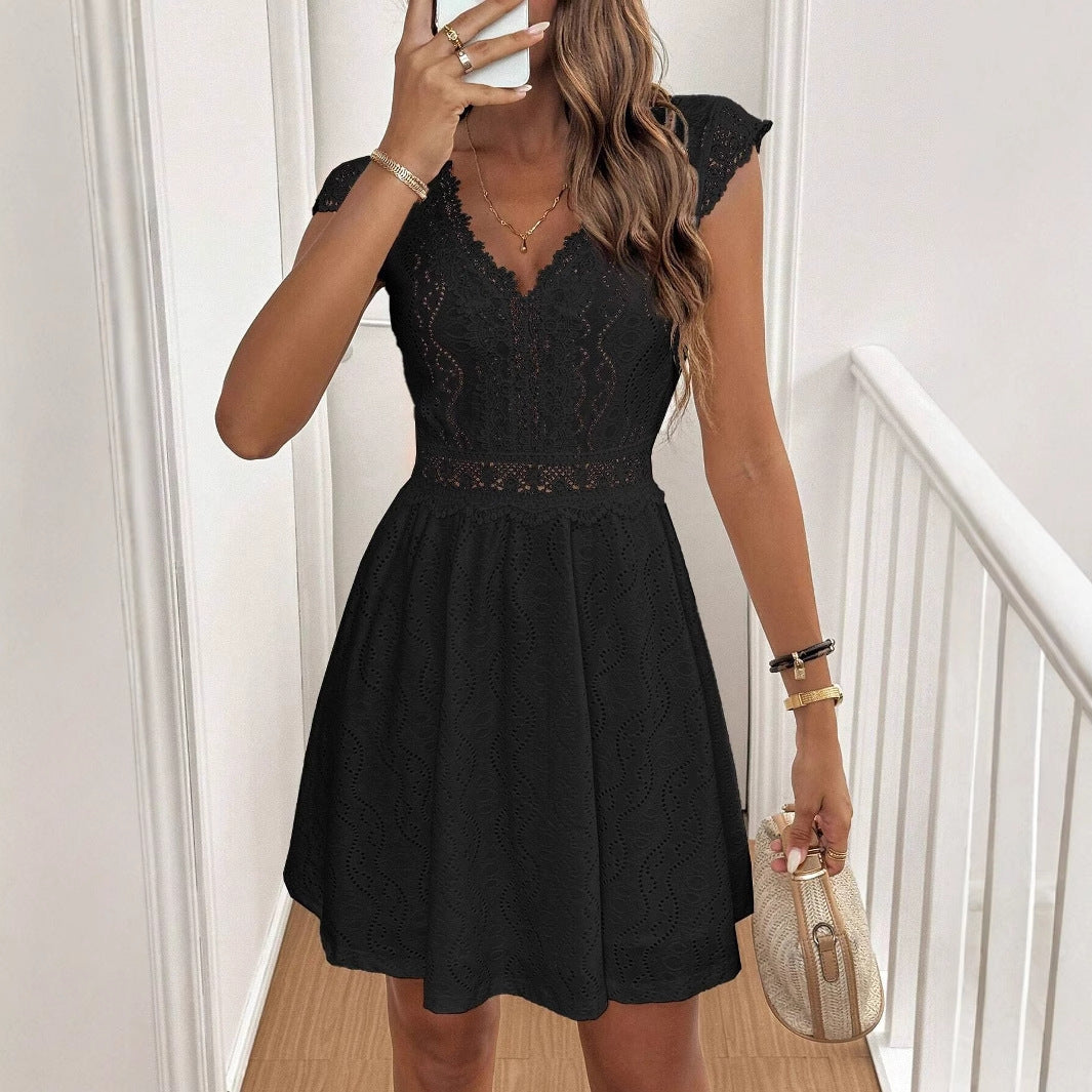 Lace Knit Dress