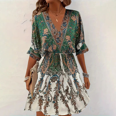 Deep V Dress - Shé Hauté