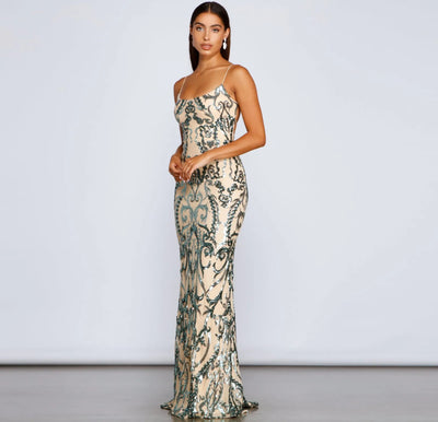 Robe à paillettes tendance