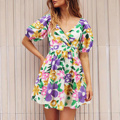 Robe courte de plage Y2K