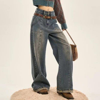Jean vintage dégradé
