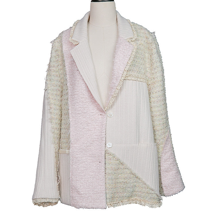Blazer en laine surdimensionné 