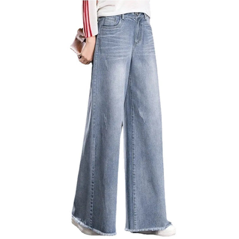 Baggy en jean brut