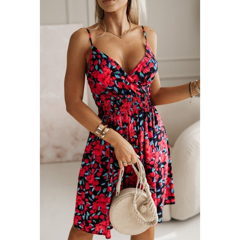 Floral V-Neck Sundress