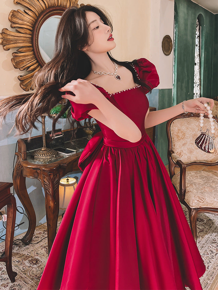 Robe d'hiver française
